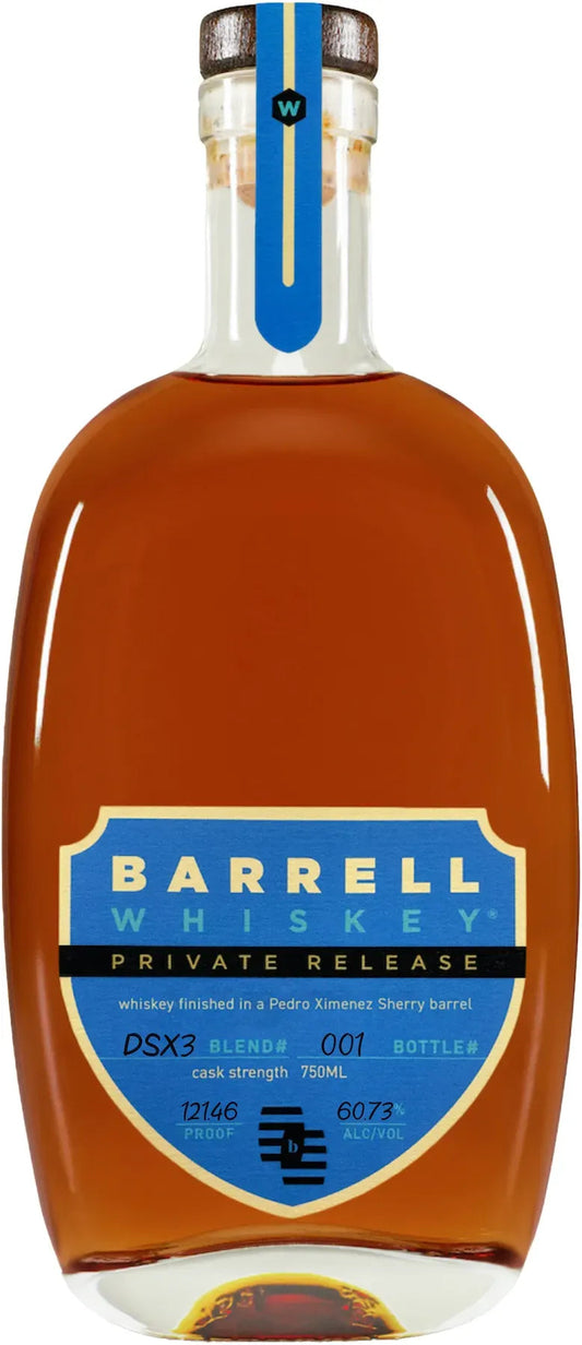 Barrell Craft Spirits PX Cask Finish American Whiskey DSX3 750ml-Spirits-Barrell Craft Spirits-[afterpay_alcohol_delivery]-[buy_spirits_online]-[buy_wine_online]-Barrel & Batch