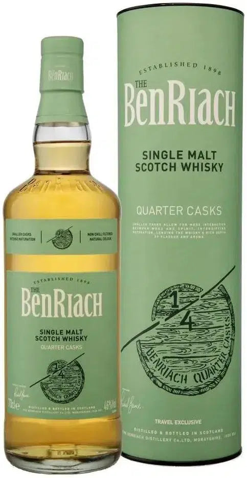 Benriach Quarter Cask Single Malt Scotch Whisky 700ml-Spirits-Benriach-[afterpay_alcohol_delivery]-[buy_spirits_online]-[buy_wine_online]-Barrel & Batch