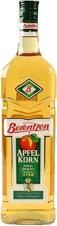 Berentzen Apfelkorn Liqueur 1L-Spirits-Berentzen-[afterpay_alcohol_delivery]-[buy_spirits_online]-[buy_wine_online]-Barrel & Batch