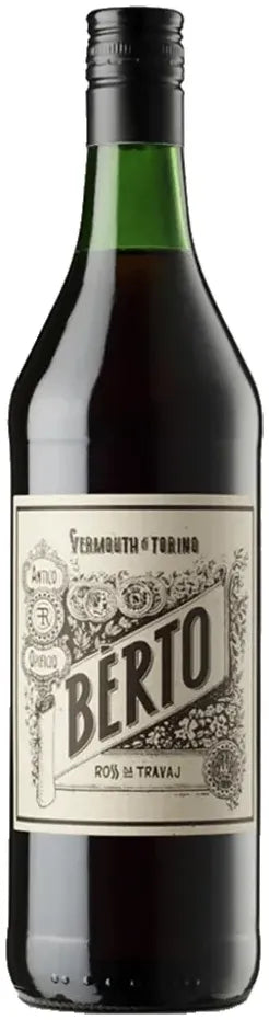 Berto Rosso Vermouth by Antica Distilleria Quaglia 1L-Spirits-Berto-[afterpay_alcohol_delivery]-[buy_spirits_online]-[buy_wine_online]-Barrel & Batch