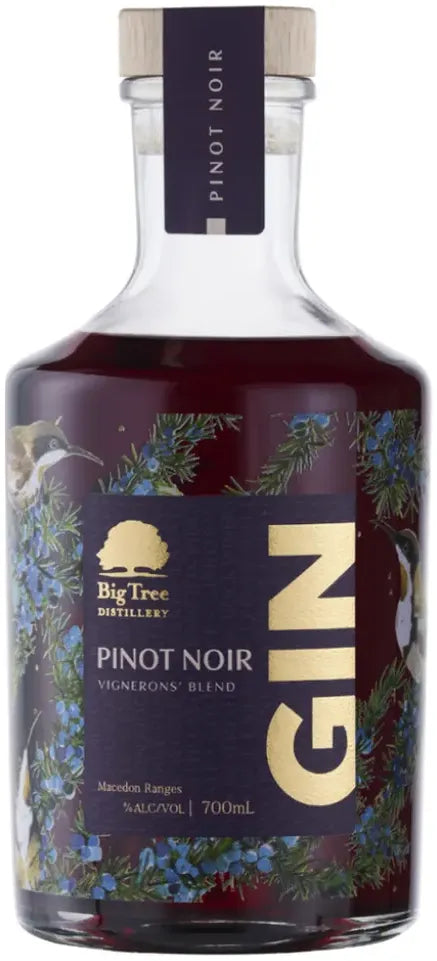 Big Tree Macedon Ranges Pinot Noir Gin 700ml-Spirits-Big Tree-[afterpay_alcohol_delivery]-[buy_spirits_online]-[buy_wine_online]-Barrel & Batch