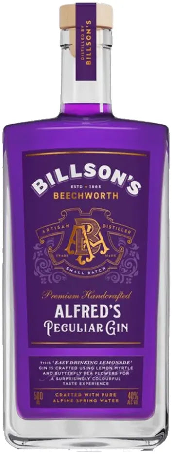 Billson's Alfred Perculiar Gin 500ml-Spirits-Billson's-[afterpay_alcohol_delivery]-[buy_spirits_online]-[buy_wine_online]-Barrel & Batch