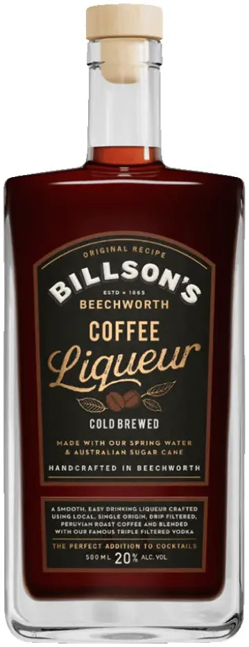 Billson's Coffee Liqueur 500ml-Spirits-Billson's-[afterpay_alcohol_delivery]-[buy_spirits_online]-[buy_wine_online]-Barrel & Batch