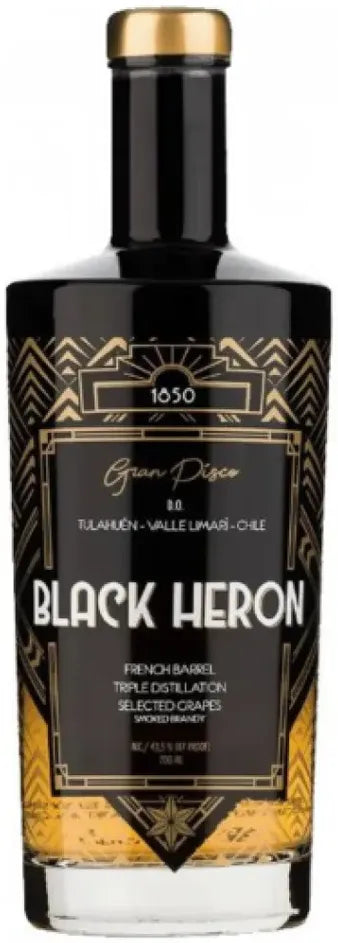 Black Heron Ultra Premium Gran Pisco 700ml-Spirits-Black Heron-[afterpay_alcohol_delivery]-[buy_spirits_online]-[buy_wine_online]-Barrel & Batch