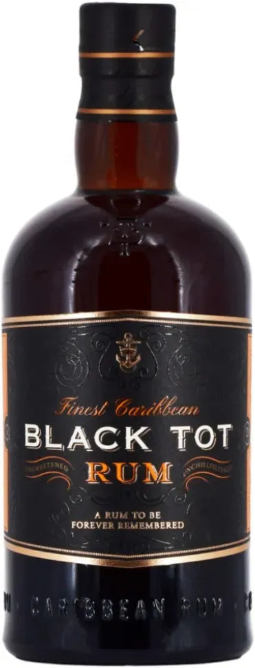 Black Tot Finest Caribbean Rum 700ml-Spirits-Black Tot-[afterpay_alcohol_delivery]-[buy_spirits_online]-[buy_wine_online]-Barrel & Batch