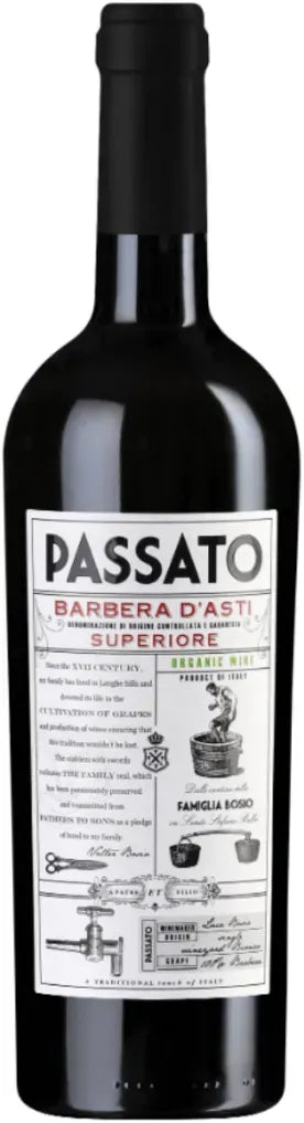 Bosio Passato Barbera d'Asti 750ml-Wine-Bosio Passato-[afterpay_alcohol_delivery]-[buy_spirits_online]-[buy_wine_online]-Barrel & Batch