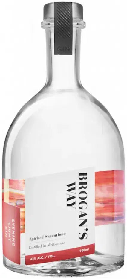 Brogan's Way Evening Light Gin 700ml-Spirits-Brogan's Way-[afterpay_alcohol_delivery]-[buy_spirits_online]-[buy_wine_online]-Barrel & Batch