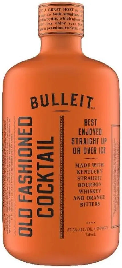 Bulleit Old Fashioned Cocktail 750ml-Pre-Mixed Drinks-Bulleit-[afterpay_alcohol_delivery]-[buy_spirits_online]-[buy_wine_online]-Barrel & Batch