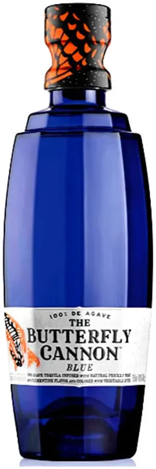 Butterfly Cannon Blue Tequila 750ml-Spirits-Butterfly Cannon-[afterpay_alcohol_delivery]-[buy_spirits_online]-[buy_wine_online]-Barrel & Batch