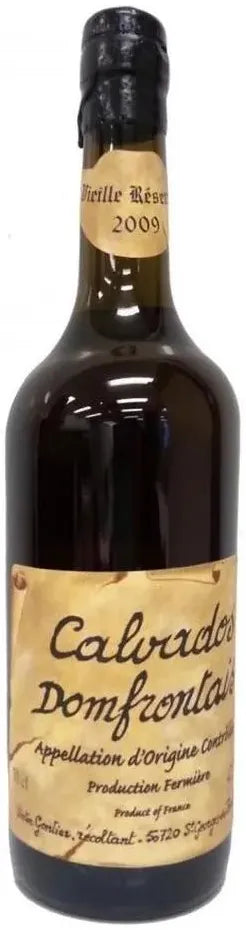 Calvados Victor Gontier Domfrontais 2009 700ml-Spirits-Calvados-[afterpay_alcohol_delivery]-[buy_spirits_online]-[buy_wine_online]-Barrel & Batch