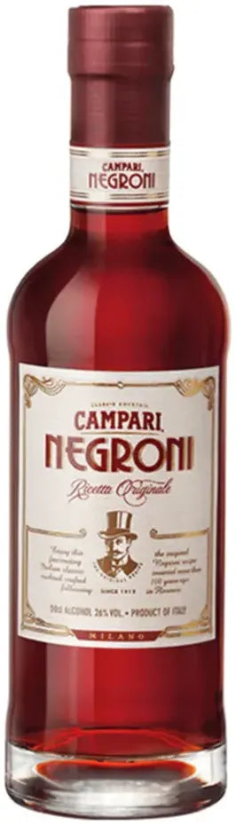 Campari Negroni 500ml-Spirits-Campari-[afterpay_alcohol_delivery]-[buy_spirits_online]-[buy_wine_online]-Barrel & Batch