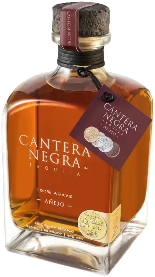 Cantera Negra Anejo Tequila 750ml-Spirits-Cantera Negra-[afterpay_alcohol_delivery]-[buy_spirits_online]-[buy_wine_online]-Barrel & Batch