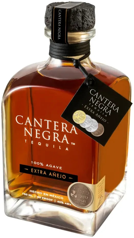 Cantera Negra Extra Anejo Tequila 750ml-Spirits-Cantera Negra-[afterpay_alcohol_delivery]-[buy_spirits_online]-[buy_wine_online]-Barrel & Batch