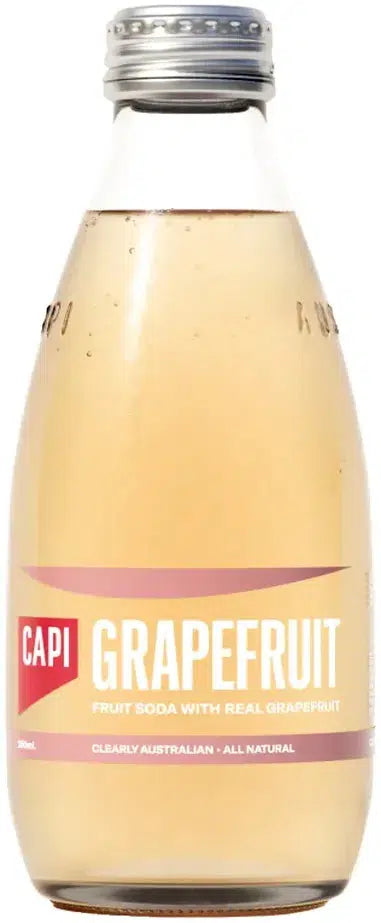 CAPI Sparkling Grapefruit 250ml-Non-Alcoholic-CAPI-[afterpay_alcohol_delivery]-[buy_spirits_online]-[buy_wine_online]-Barrel & Batch