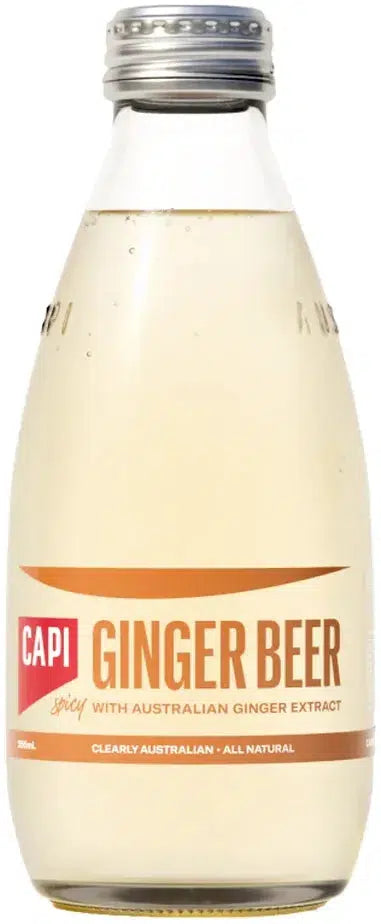 CAPI Spicy Ginger Beer 250ml-Non-Alcoholic-CAPI-[afterpay_alcohol_delivery]-[buy_spirits_online]-[buy_wine_online]-Barrel & Batch