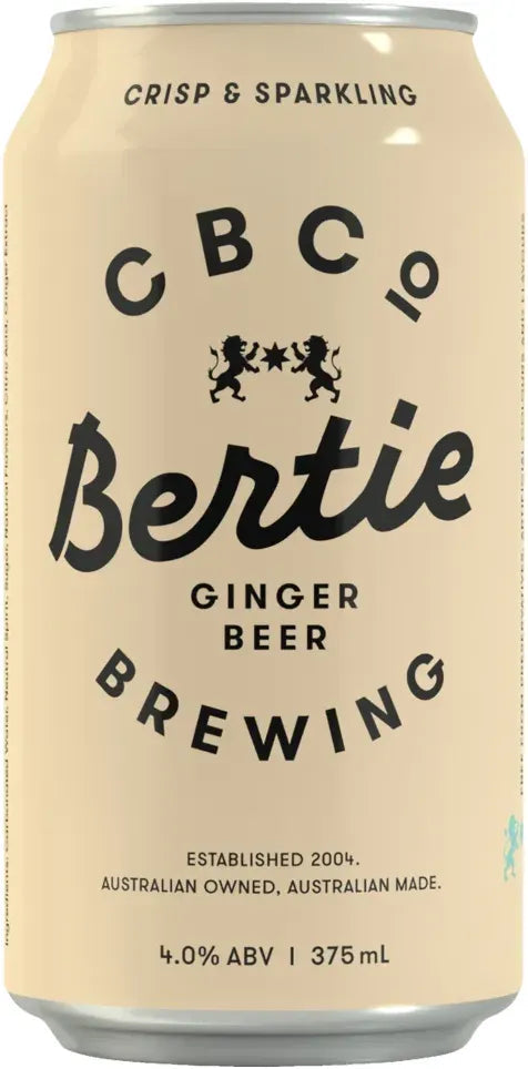 Capital Brewing Co Bertie Ginger Beer 375ml  Barrel & Batch - Barrel & Batch