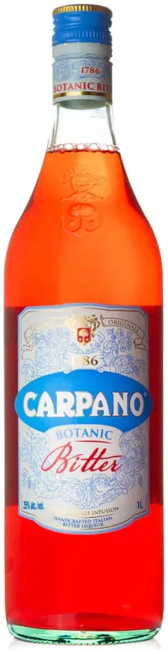 Carpano Botanic Bitter Liqueur 1L-Spirits-Carpano-[afterpay_alcohol_delivery]-[buy_spirits_online]-[buy_wine_online]-Barrel & Batch