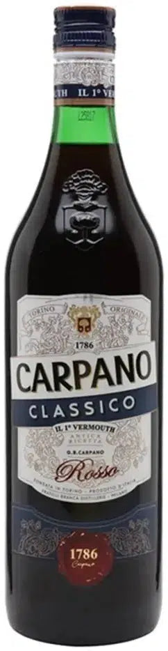 Carpano Classico Vermouth 1L-Spirits-Carpano-[afterpay_alcohol_delivery]-[buy_spirits_online]-[buy_wine_online]-Barrel & Batch