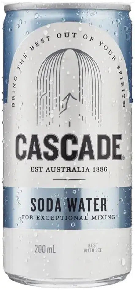 Cascade Soda Water 200ml-Non-Alcoholic-Cascade-[afterpay_alcohol_delivery]-[buy_spirits_online]-[buy_wine_online]-Barrel & Batch