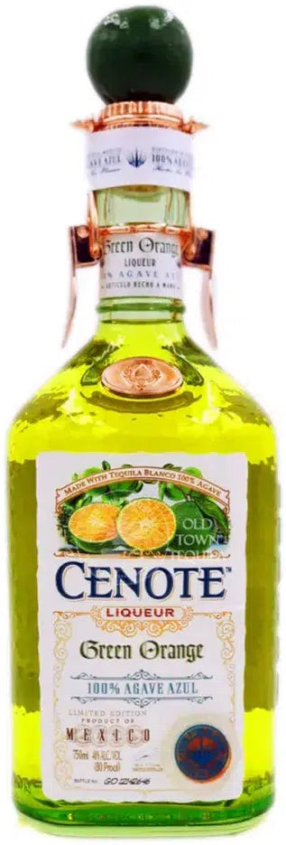 Cenote Tequila Green Orange Liqueur 700ml-Spirits-Cenote-[afterpay_alcohol_delivery]-[buy_spirits_online]-[buy_wine_online]-Barrel & Batch