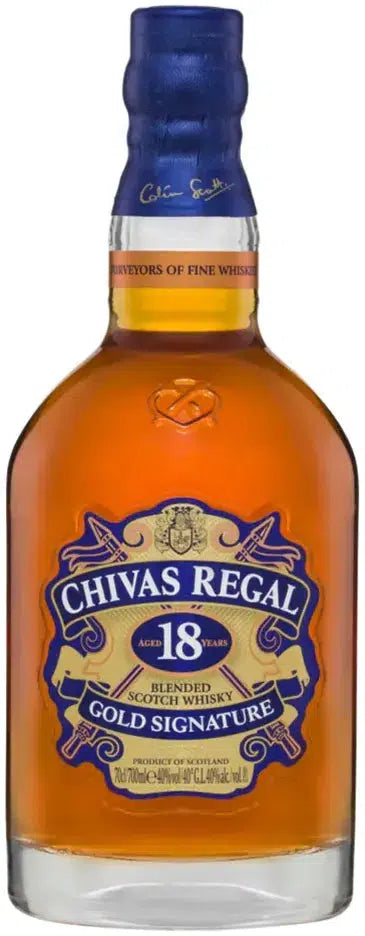 Chivas Regal 18 Year Old Blended Malt Scotch Whisky 700ml-Spirits-Chivas Regal-[afterpay_alcohol_delivery]-[buy_spirits_online]-[buy_wine_online]-Barrel & Batch