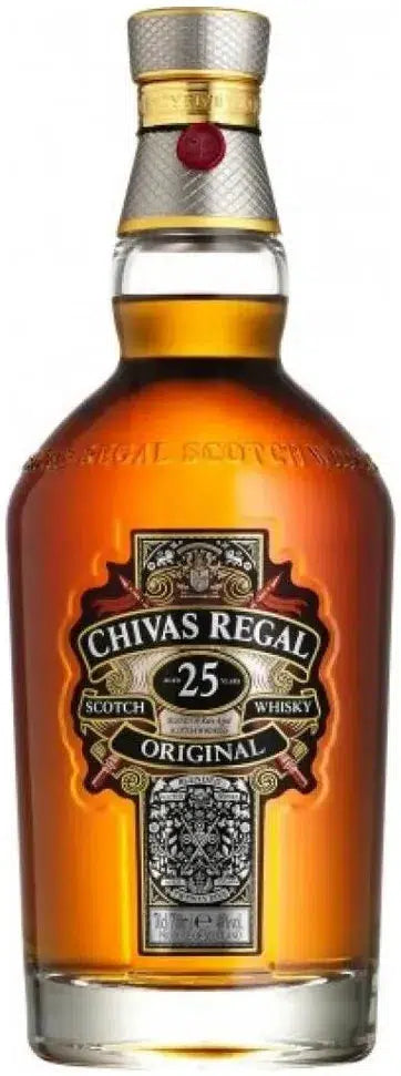 Chivas Regal 25 Year Old Blended Malt Scotch Whisky 700ml-Spirits-Chivas Regal-[afterpay_alcohol_delivery]-[buy_spirits_online]-[buy_wine_online]-Barrel & Batch