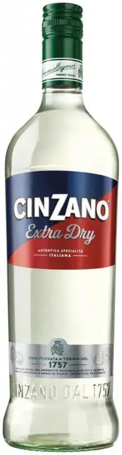 Cinzano Extra Dry Vermouth 1L-Spirits-Cinzano-[afterpay_alcohol_delivery]-[buy_spirits_online]-[buy_wine_online]-Barrel & Batch