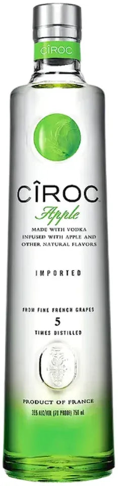 Ciroc Apple Vodka 700ml-Spirits-Ciroc-[afterpay_alcohol_delivery]-[buy_spirits_online]-[buy_wine_online]-Barrel & Batch