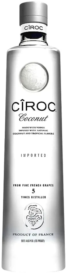 Ciroc Coconut Vodka 700ml-Spirits-Ciroc-[afterpay_alcohol_delivery]-[buy_spirits_online]-[buy_wine_online]-Barrel & Batch