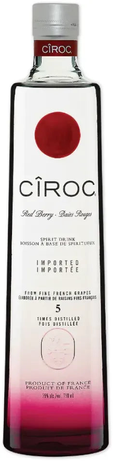 Ciroc Red Berry Vodka 700ml-Spirits-Ciroc-[afterpay_alcohol_delivery]-[buy_spirits_online]-[buy_wine_online]-Barrel & Batch