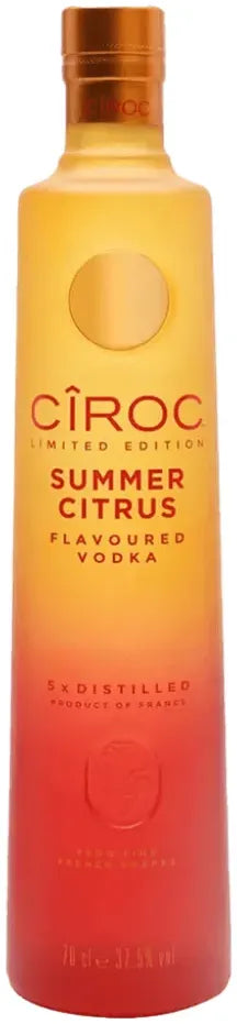 Ciroc Summer Citrus Vodka 700ml-Spirits-Ciroc-[afterpay_alcohol_delivery]-[buy_spirits_online]-[buy_wine_online]-Barrel & Batch