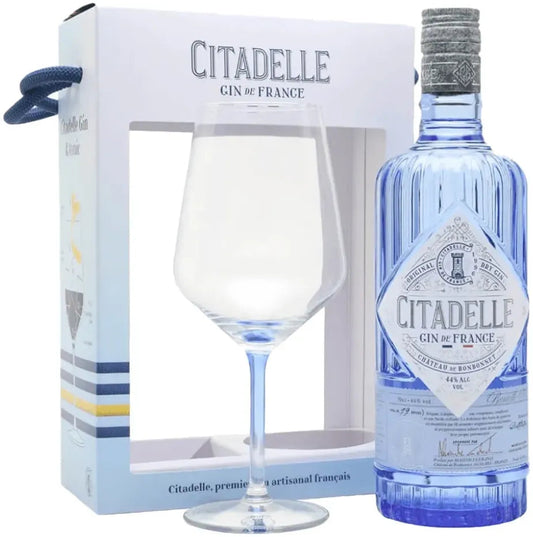 Citadelle Gin 700ml + Bonus Goblet Glass Gift Pack-Spirits-Citadelle-[afterpay_alcohol_delivery]-[buy_spirits_online]-[buy_wine_online]-Barrel & Batch