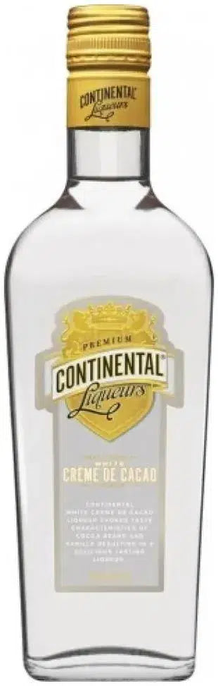 Continental Creme De Cacao White Liqueur 500ml-Spirits-Continental-[afterpay_alcohol_delivery]-[buy_spirits_online]-[buy_wine_online]-Barrel & Batch