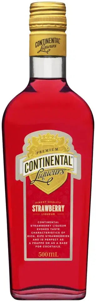 Continental Strawberry 500ml-Spirits-Continental-[afterpay_alcohol_delivery]-[buy_spirits_online]-[buy_wine_online]-Barrel & Batch