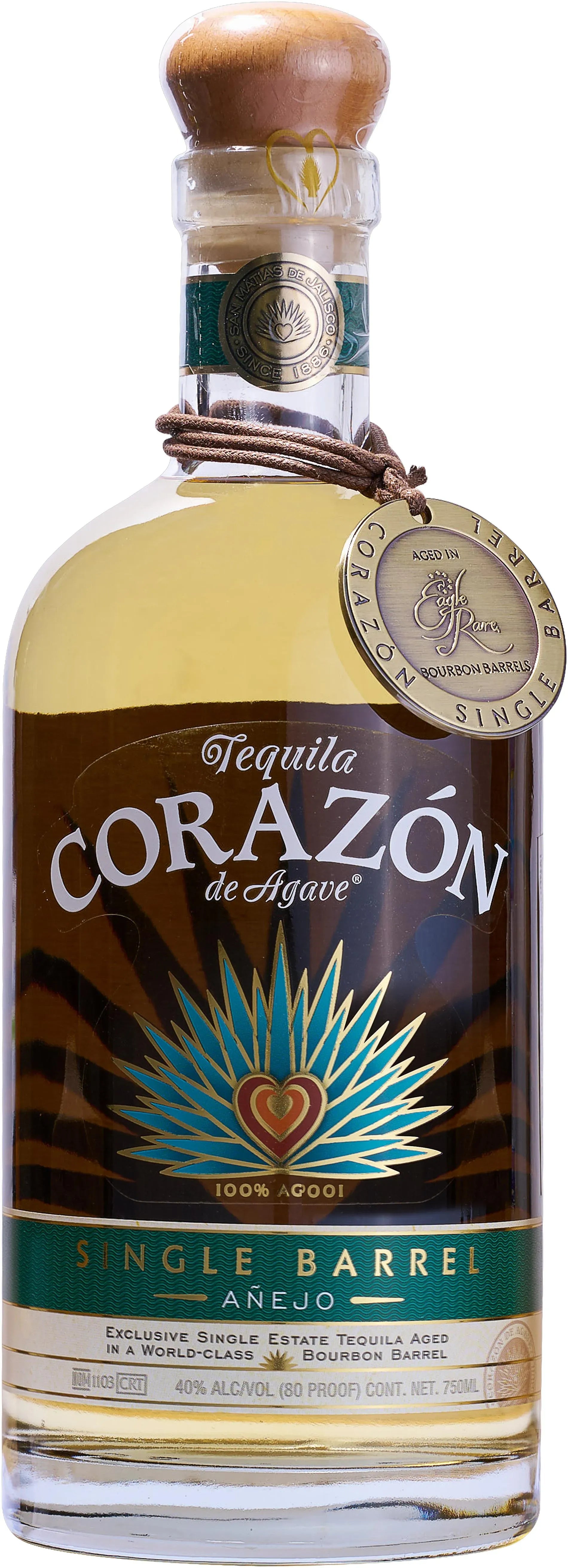 Corazon Anejo Turkish Delight Single Barrel Tequila 750ml-Spirits-Corazon-[afterpay_alcohol_delivery]-[buy_spirits_online]-[buy_wine_online]-Barrel & Batch