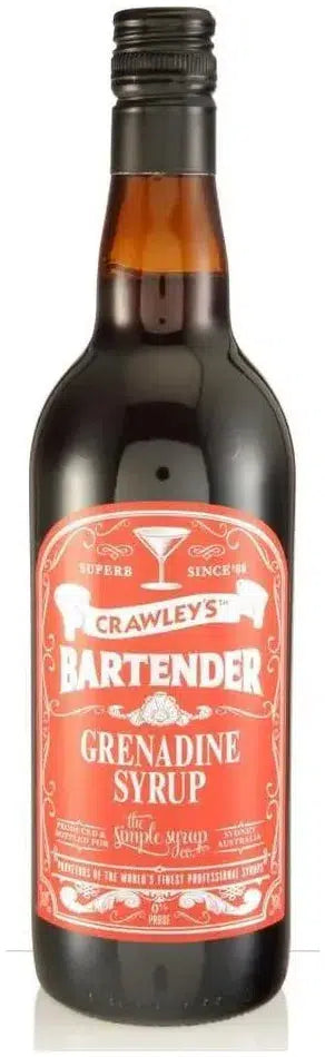 Crawleys Bartender Grenadine Syrup 750ml-Non-Alcoholic-Crawley's-[afterpay_alcohol_delivery]-[buy_spirits_online]-[buy_wine_online]-Barrel & Batch