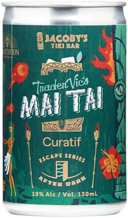 Curatif Jacoby's Trader Vic's Mai Tai 130ml-Pre-Mixed Drinks-Curatif-[afterpay_alcohol_delivery]-[buy_spirits_online]-[buy_wine_online]-Barrel & Batch