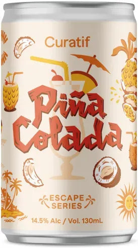 Curatif Pina Colada 130ml-Pre-Mixed Drinks-Curatif-[afterpay_alcohol_delivery]-[buy_spirits_online]-[buy_wine_online]-Barrel & Batch