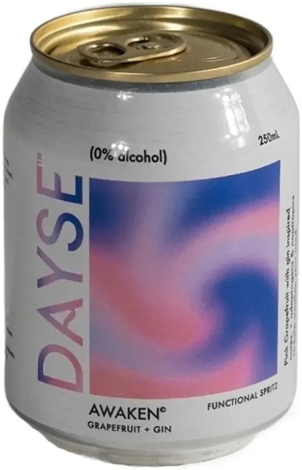 Dayse Awaken Grapefruit & Gin Spritz 250ml-Non-Alcoholic-Dayse-[afterpay_alcohol_delivery]-[buy_spirits_online]-[buy_wine_online]-Barrel & Batch