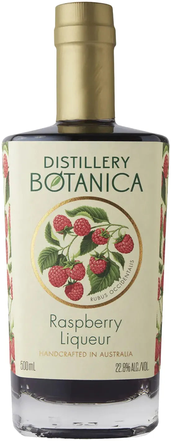 Distillery Botanica Raspberry Liqueur 500ml-Spirits-Distillery Botanica-[afterpay_alcohol_delivery]-[buy_spirits_online]-[buy_wine_online]-Barrel & Batch