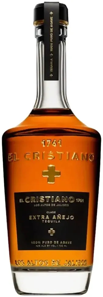 El Cristiano Extra Anejo Tequila 750ml-Spirits-El Cristiano-[afterpay_alcohol_delivery]-[buy_spirits_online]-[buy_wine_online]-Barrel & Batch