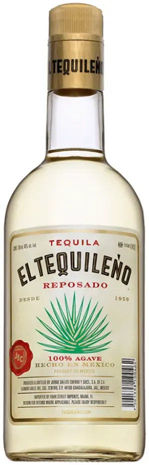 El Tequileno Reposado Tequila 750ml-Spirits-El Tequileño-[afterpay_alcohol_delivery]-[buy_spirits_online]-[buy_wine_online]-Barrel & Batch