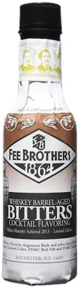 Fee Brothers Whiskey Barrel Aged Bitters 150ml-Spirits-Fee Brothers-[afterpay_alcohol_delivery]-[buy_spirits_online]-[buy_wine_online]-Barrel & Batch