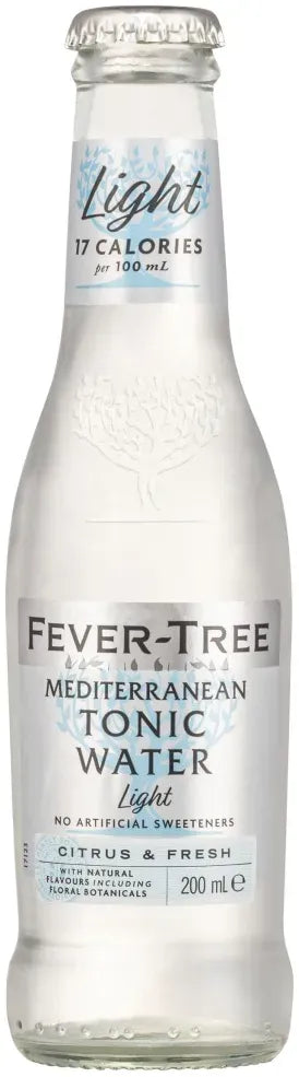 Fever Tree Light Mediterranean Tonic 200ml-Mixers-Fever Tree-[afterpay_alcohol_delivery]-[buy_spirits_online]-[buy_wine_online]-Barrel & Batch