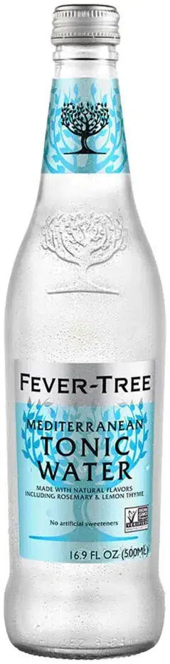 Fever Tree Mediterranean Tonic Water 500ml-Non-Alcoholic-Fever Tree-[afterpay_alcohol_delivery]-[buy_spirits_online]-[buy_wine_online]-Barrel & Batch