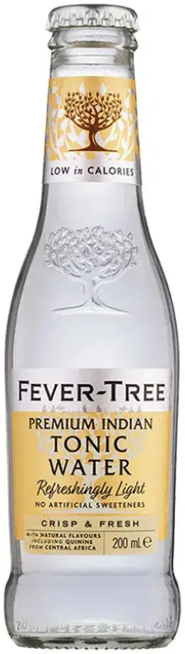 Fever Tree Naturally Light Tonic Water 200ml-Non-Alcoholic-Fever Tree-[afterpay_alcohol_delivery]-[buy_spirits_online]-[buy_wine_online]-Barrel & Batch