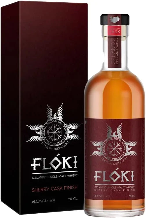 Floki Icelandic Oloroso Sherry Cask Finish Whisky 500ml-Spirits-Floki-[afterpay_alcohol_delivery]-[buy_spirits_online]-[buy_wine_online]-Barrel & Batch