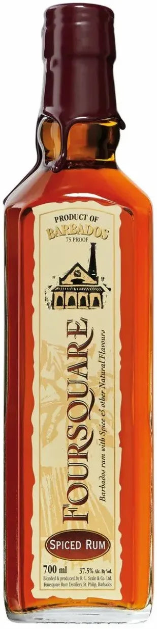 Four Square Spiced Rum 700ml-Spirits-Four Square-[afterpay_alcohol_delivery]-[buy_spirits_online]-[buy_wine_online]-Barrel & Batch