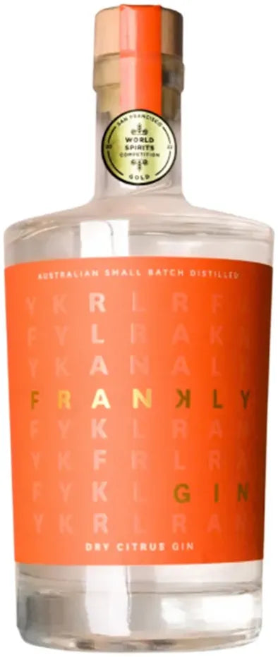 Frankly Gin Dry Citrus Gin 500ml-Spirits-Frankly Gin-[afterpay_alcohol_delivery]-[buy_spirits_online]-[buy_wine_online]-Barrel & Batch