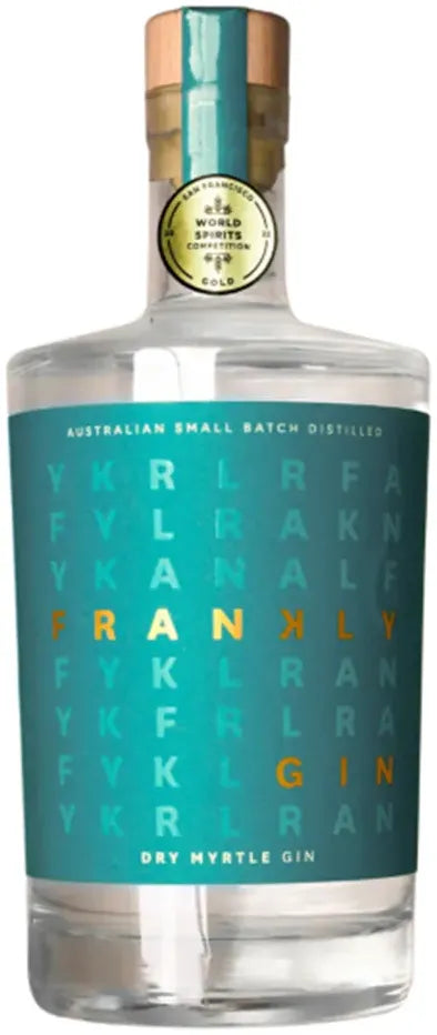 Frankly Gin Dry Myrtle Gin 500ml-Spirits-Frankly Gin-[afterpay_alcohol_delivery]-[buy_spirits_online]-[buy_wine_online]-Barrel & Batch